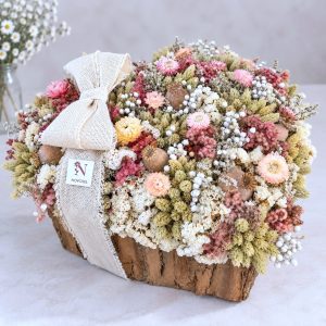 Blush - Srce od suhog cvijeća