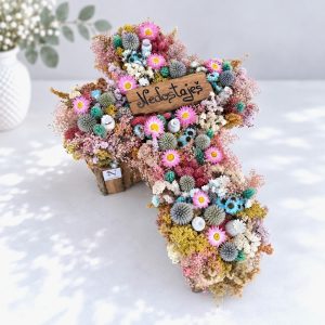Primavera – Križ od suhog cvijeća