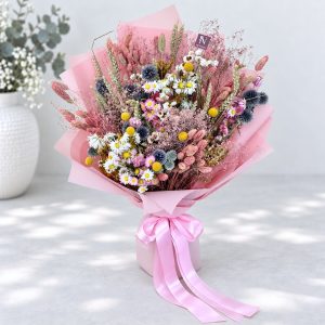 Bella Rosa – Buket od suhog cvijeća