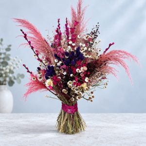 Fuchsia – Buket od suhog cvijeća