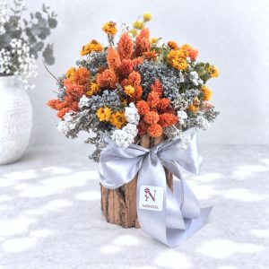 Mandarina – Cvjetna kutija od suhog cvijeća