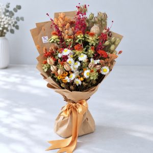 Terracotta – Buket od suhog cvijeća